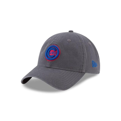 Chicago Cubs Gorra | New Era MLB Core Classic 9twenty Adjustable Cap Mexico - Grises